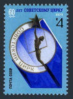 Russia 4771 Block/4, MNH. Michel 4882. Soviet Circus, 60th Ann. 1979. Emblem. - Ungebraucht