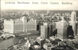 11690437 Chicago_Illinois Looking Northeast From Civic Opera Building - Sonstige & Ohne Zuordnung