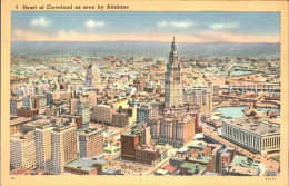 11690432 Cleveland Ohio Downtown As Seen By Airplane  - Other & Unclassified