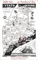 11690393 Maine_US-State Road Map Of The Pine Tree State - Autres & Non Classés