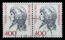 BRD DS FRAUEN Nr 1582 Gestempelt WAAGR PAAR X7D7EFA - Used Stamps