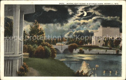 11690385 Merrill_Wisconsin Moonlight Scene In Stange Park - Autres & Non Classés