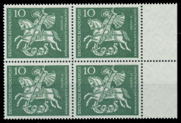 BRD 1961 Nr 346 Postfrisch VIERERBLOCK SRA X7E87EA - Unused Stamps