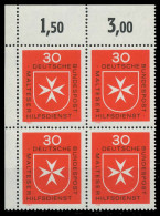 BRD 1969 Nr 600 Postfrisch VIERERBLOCK ECKE-OLI X7F33EA - Nuovi