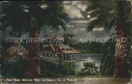 11690346 Los_Angeles_California Boat House Westlake Park By Moonlight - Other & Unclassified