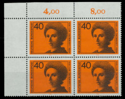 BRD 1974 Nr 794 Postfrisch VIERERBLOCK ECKE-OLI X7FFAC2 - Unused Stamps
