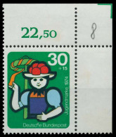 BRD 1974 Nr 801 Postfrisch ECKE-ORE X7FFB6E - Unused Stamps
