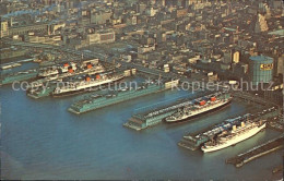 11690292 New_York_City New York City Piers Port Aerial View - Other & Unclassified