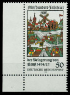 BRD 1975 Nr 843 Postfrisch ECKE-ULI X801906 - Unused Stamps