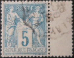 R1311/3108 - SAGE TYPE II N°75 Avec Pont - CàD CONVOYEUR : BLAYE à X 7 OCTOBrE 1898 - 1876-1898 Sage (Tipo II)