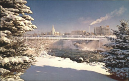 11690247 Idaho_Falls Temple Square Winter Scene - Andere & Zonder Classificatie