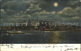 11690195 New_York_City River Front By Night Moonlight - Autres & Non Classés