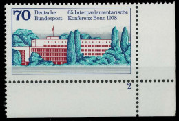 BRD BUND 1978 Nr 976 Postfrisch FORMNUMMER 2 S5F4EAE - Unused Stamps