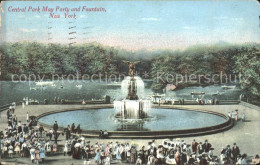 11690182 New_York_City Central Park May Party And Fountain - Andere & Zonder Classificatie