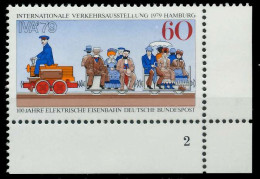 BRD BUND 1979 Nr 1014 Postfrisch FORMNUMMER 2 S5F527A - Unused Stamps