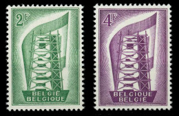 BELGIEN 1956 Nr 1043-1044 Postfrisch X809B36 - Ungebraucht