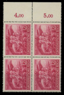 D-REICH 1945 Nr 908IV Und 908 Postfrisch VIERERBLOCK ORA X8267DA - Unused Stamps