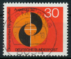 BRD 1971 Nr 679 Zentrisch Gestempelt X836A9A - Gebruikt