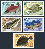 Russia 5164-5168 Blocks Of 4, MNH. Michel 5294-5498. Food Fish 1983. - Neufs