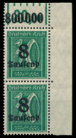 DEUTSCHES REICH 1923 HOCHINFLA Nr 278X Postfrisch SENKR X89C51A - Nuovi