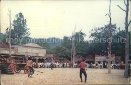 11688870 Cherokee_North_Carolina Streets Of Deadwood Gulch As A Shootout - Altri & Non Classificati