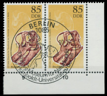 DDR 1990 Nr 3328 ESST Zentrisch Gestempelt WAAGR PAAR ECKE-U X04B372 - Gebraucht