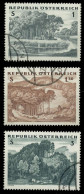 ÖSTERREICH 1962 Nr 1123-1125 Gestempelt X25CBEE - Oblitérés