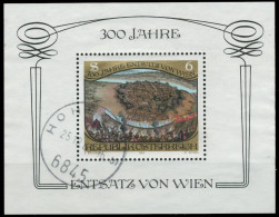 ÖSTERREICH BLOCK KLEINBOGEN Block 6 Gestempelt X2EE5B6 - Blocks & Sheetlets & Panes