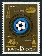 Russia 5264 Two Stamps, MNH. Mi 5391. European Youth Soccer Championship, 1984. - Nuevos