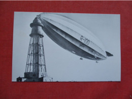 H.M.A. R100   Airship  Rubber City Stamp Club Akron Ohio.  Zeppelin Ref 6404 - Aeronaves