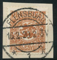 ABSTGEB SCHLESWIG Nr 3 Zentrisch Gestempelt Briefstück X4C375E - Otros & Sin Clasificación