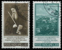 VATIKAN 1965 Nr 481-482 Gestempelt X5E4C4E - Used Stamps
