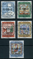 SCHWEIZ PRO PATRIA Nr 853-857 Zentrisch Gestempelt X6AA886 - Used Stamps