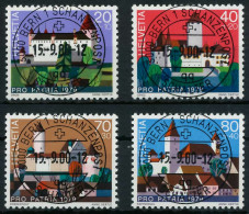 SCHWEIZ PRO PATRIA Nr 1156-1159 Zentrisch Gestempelt X6AA95A - Used Stamps