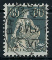 SCHWEIZ 1917 Nr 141z Zentrisch Gestempelt X6C2D1E - Used Stamps
