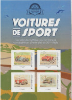FRANCE-COLLECTOR-Voitures De Sport - Neuf - 4  VP -2018/2021-Bugati-Ferrari-Mini Cooper-Peugeot 504- - Collectors