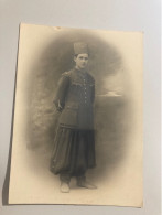 PHOTO PHOTOGRAPHIE SOLDAT MILITAIRE TUNISIE CC 1900 - War, Military