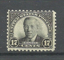 USA 1931 Michel 278 (*) Mint No Gum President Wilson - Unused Stamps