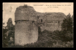 08 - MONTCOURNET - RUINES DE L'ANCIEN CHATEAU FORT - Autres & Non Classés