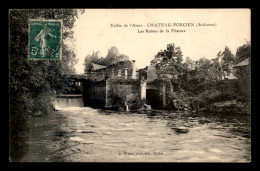 08 - CHATEAU-PORCIEN - LES RUINES DE LA FILATURE - Chateau Porcien