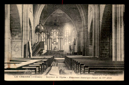 08 - LE CHESNE - INTERIEUR DE L'EGLISE - Le Chesne