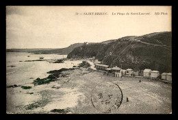 22 - SAINT-BRIEUC - LA PLAGE DE ST-LAURENT - Saint-Brieuc