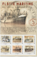 FRANCE-COLLECTOR- 2017 "FLOTTE MARITIME - Les Navires Marchands D'hier -6 Timbres LV Lafayette Yama Elbe Vytiaz - Collectors