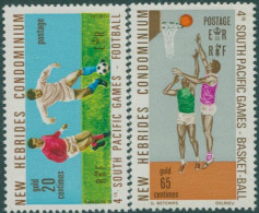 New Hebrides 1971 SG149-150 South Pacific Games Set MNH - Andere & Zonder Classificatie