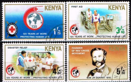 KENYA / Oblitérés/Used / 1989 - 125 Ans Croix Rouge Et Croissant Rouge - Kenya (1963-...)