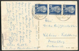 East Germany DDR 1950, Postcard (Bad Klosterlausnitz) To Feldkirch, Austria - Andere & Zonder Classificatie