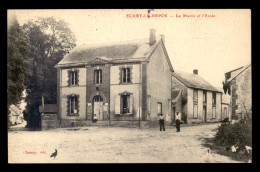 51 - ECURY-LE-REPOS - LA MAIRIE ET L'ECOLE - Other & Unclassified