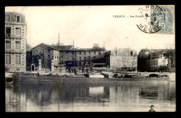 55 - VERDUN - LES GRANDS MOULINS - PENICHE - EDITEUR MARCHAL - Verdun