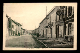 57 - COURCELLES-CHAUSSY - RUE DU FAUBOURG - CAFE DE L'UNION - Autres & Non Classés