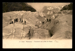 74 - CHAMONIX - TRAVERSEE DE LA MER DE GLACE - Chamonix-Mont-Blanc